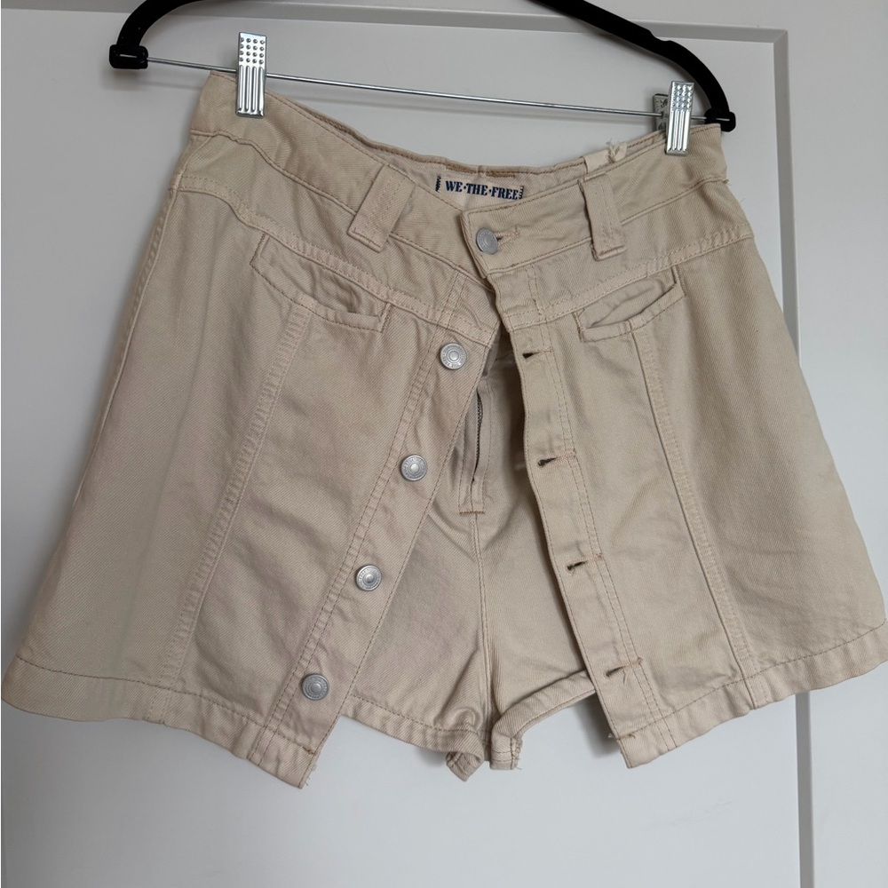 We The Free Midnight Sun Mid Rise Skort Sz 30